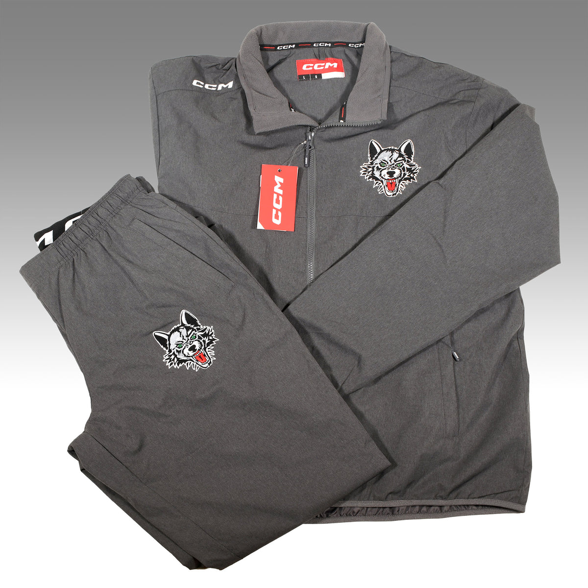 Team-Issued CCM Skate Suit – Chicago Wolves Store