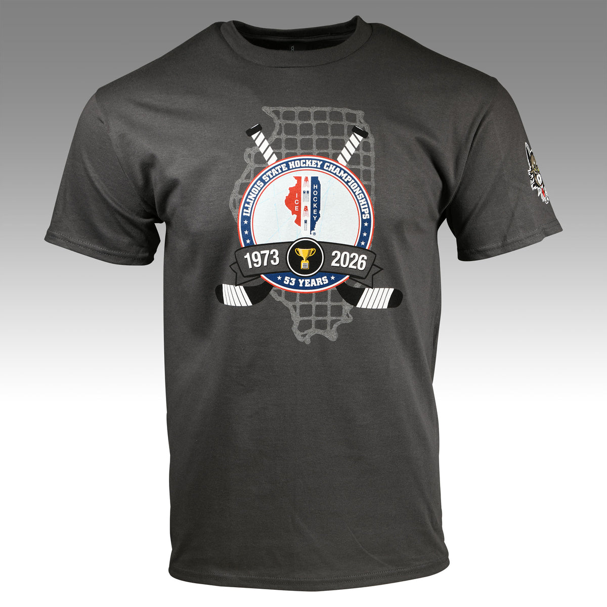 2026 AHAI High School State Championships Tee – Chicago Wolves Store