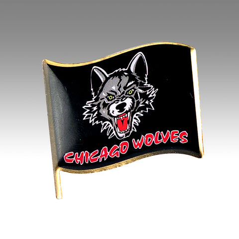 Wolves Flag Pin