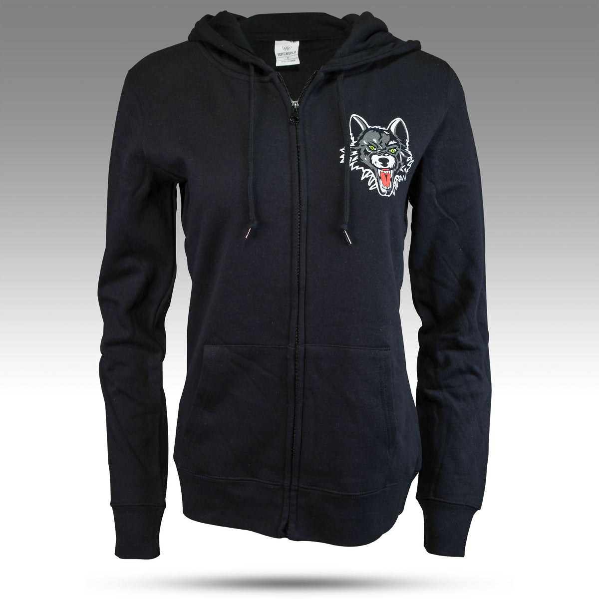 Women's Essential Zip Hoodie Chicago Wolves Store
