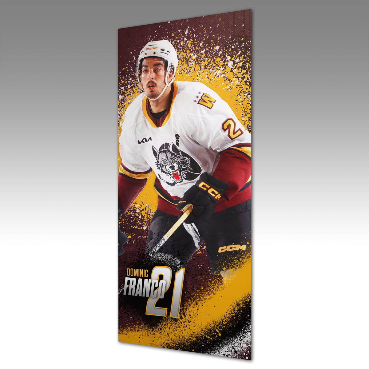 Wolves Player Banners – Chicago Wolves Store