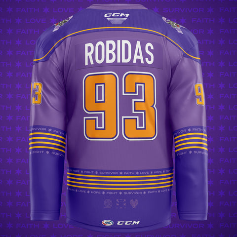 Fight Against Cancer Jersey Golden Ticket Raffle