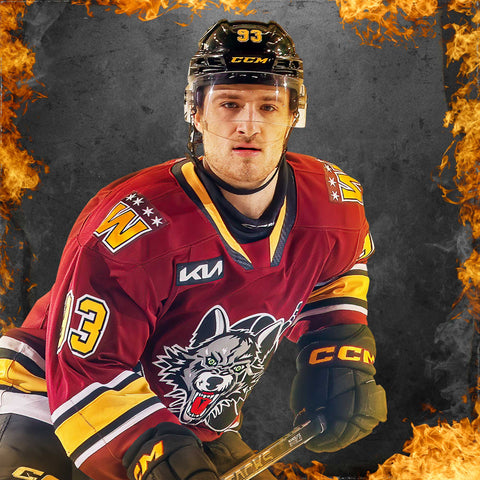 Justin Robidas Game Worn Burgundy Jersey Raffle