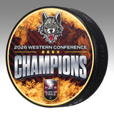 2026 Western Conference Champions Puck
