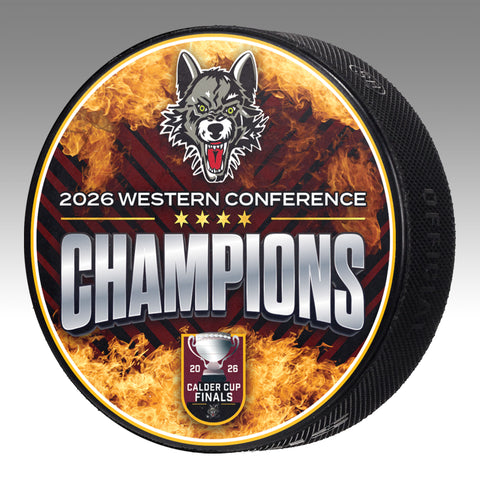 2026 Western Conference Champions Puck