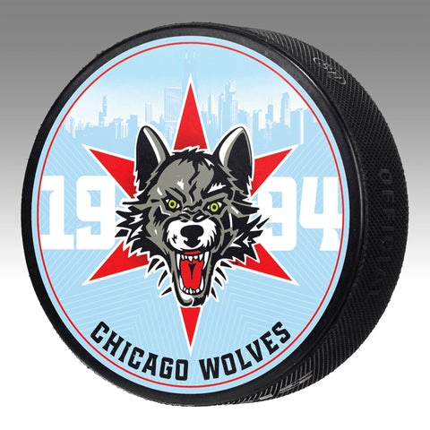 Chicago Skyline Puck