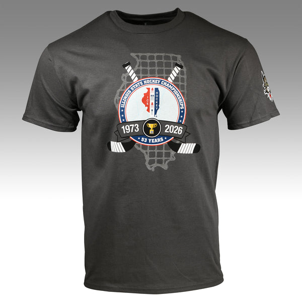 2026 AHAI High School State Championships Tee – Chicago Wolves Store