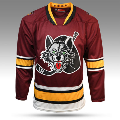 CCM Replica Quicklite Burgundy Jersey