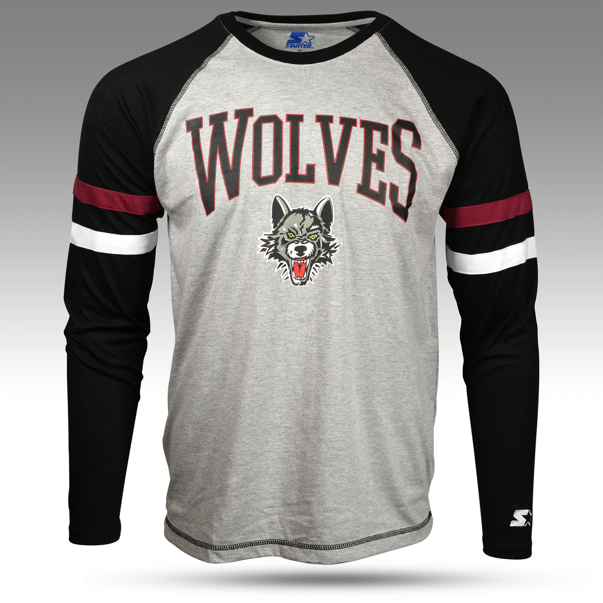 Starter Raglan L/S Tee – Chicago Wolves Store