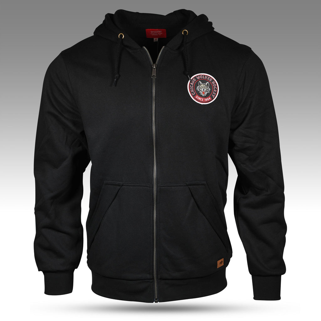 Sportiqe Zip Rizzo Hoodie – Chicago Wolves Store