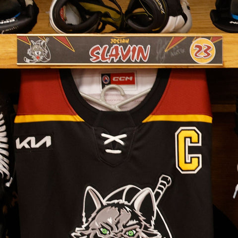 Throwback Night Locker Room Nameplates