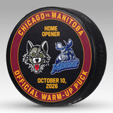 2026-27 Game-Used Warm-Up Pucks