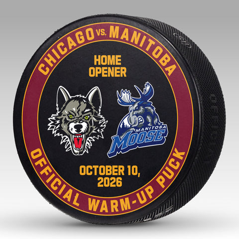 2026-27 Game-Used Warm-Up Pucks
