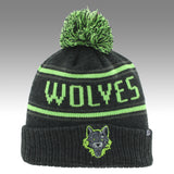 Zephyr Youth Green Knit Hat