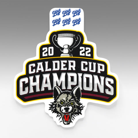 Calder Cup Champions Sticker