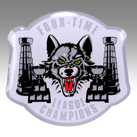 Four-time Champs Pin