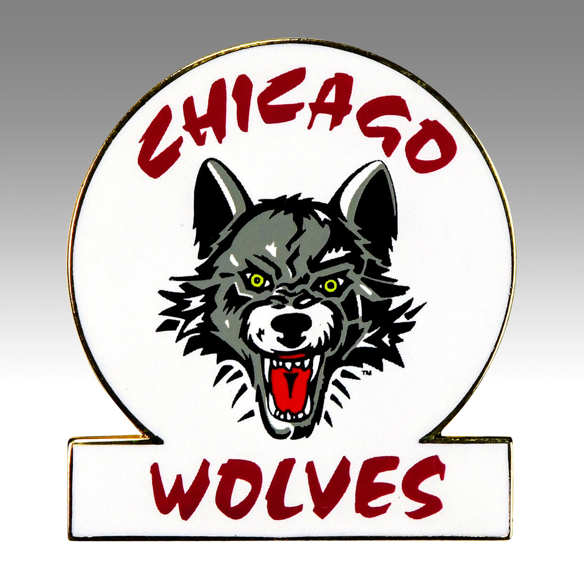 Chicago Wolves Hockey Logo Medallion Puck – Chicago Wolves Store