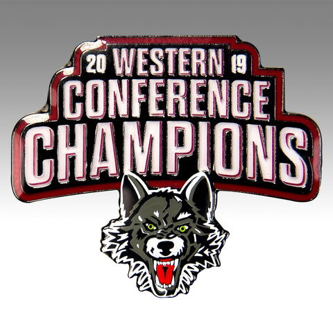 2019 Western Conference Champs Lapel Pin