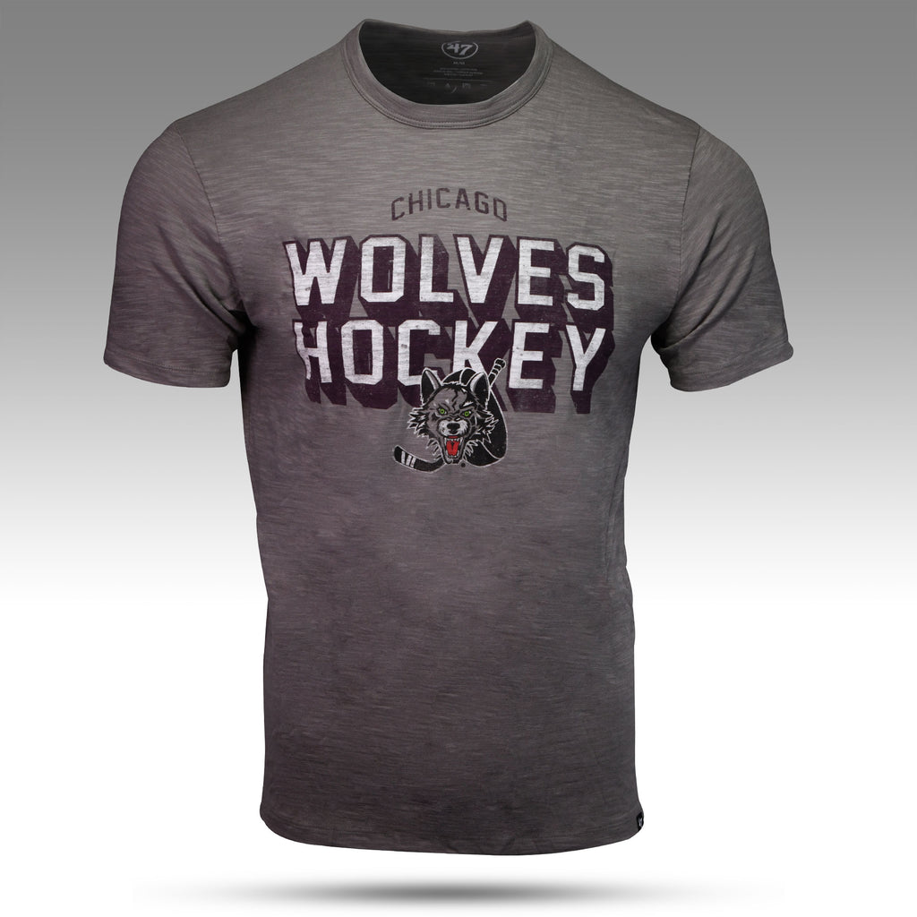 47 Wolves Hockey Scrum Tee – Chicago Wolves Store