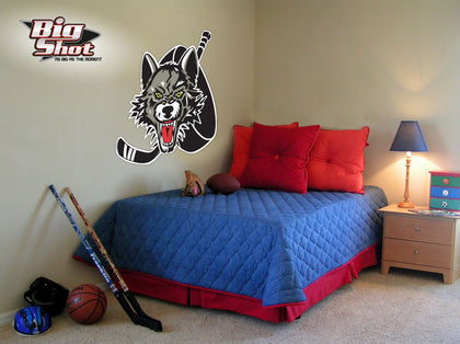 Wolves Logo Wall Cling